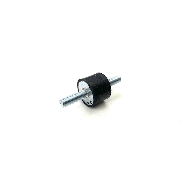 Fairchild Industries Rubber vibration isolator mount, male to male, metric, Natural Rubber 50A, Zinc-plated steel RVI1001-MM50 - main